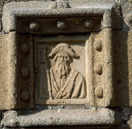 Relief Sculpture of a Pilgrim