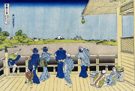 From the Series Thirty-Six Views of Mount Fuji by Katsushika Hokusai 1829-1833