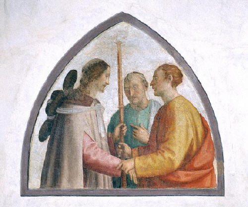 Christ as a Pilgrim by Fra Bartolomeo