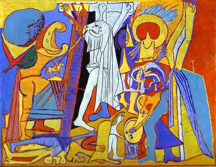 P. Picasso, Crucifixion. 1930