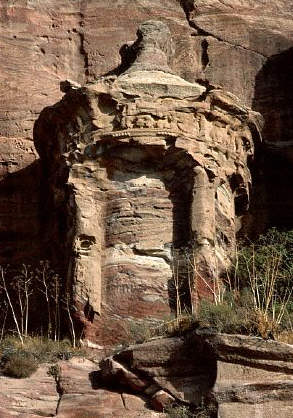 A circular pavilion at Petra