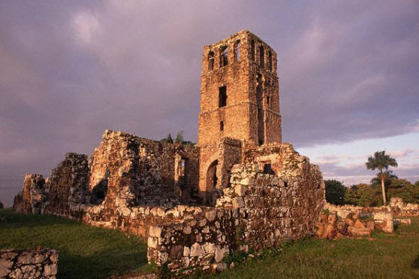 Ruins of Cathedral at Panama Viejo