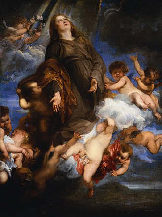 Saint Rosalie Interceding for the Plague-Stricken of Palermo by Anthony van Dyck