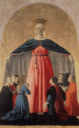 Polyptych of the Madonna della Misericordia by Piero della Francesca 1445-1462