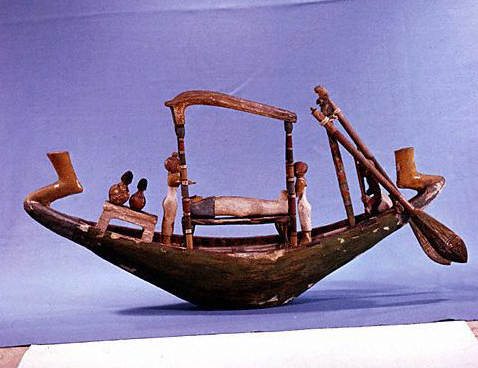 Model Funerary Boat