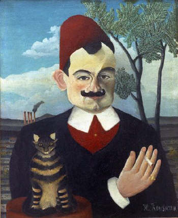 Portrait of Pierre Loti by Henri Rousseau