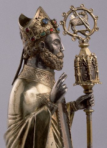 Reliquary Statuette of Saint Nicolas 14th с