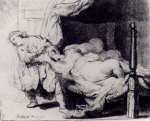 Joseph and Potiphar's Wife by Rembrandt