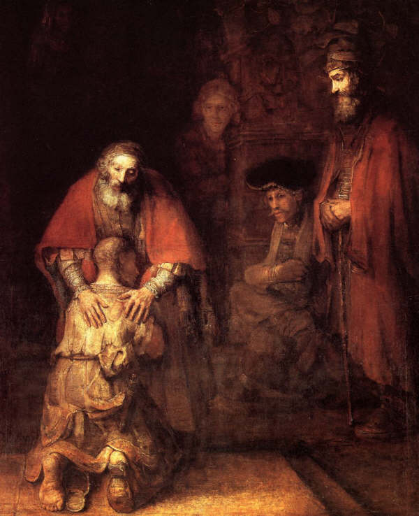 Rembrandt. The Return of the Prodigal Son