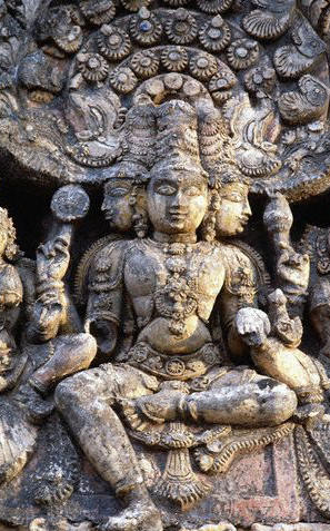 Brahma Sculpture, Tamil Nadu, India