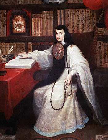 Juana Ines de la Cruz by Miguel Cabrera 18th c