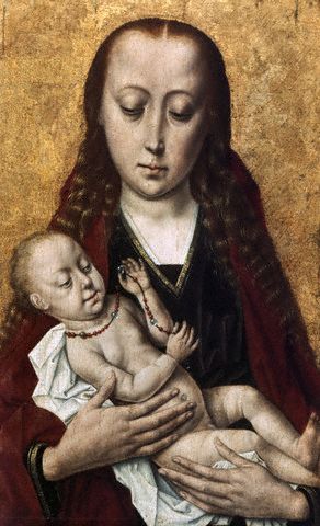 Virgin and Child by Dieric Bouts the Elder. ca. 1470