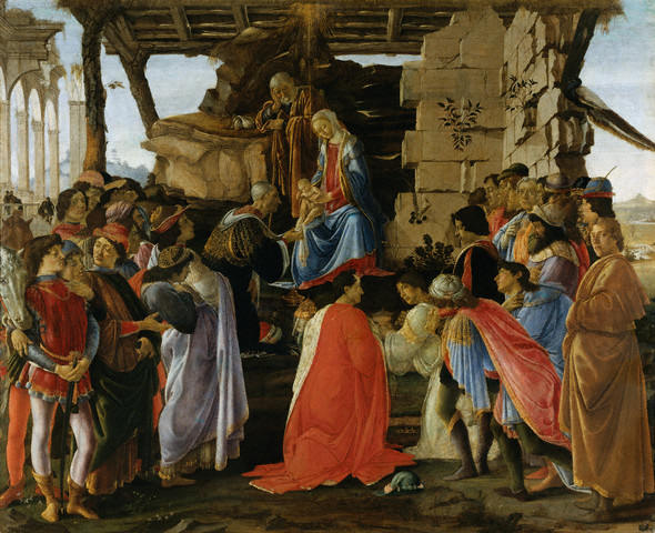 Adoration of the Magi by Sandro Botticelli 1475