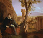 Shelley in the Baths of Caracalla by Joseph Severn 1845