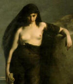 Sappho by Charles August Mengin