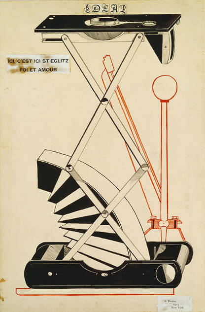 Francis Picabia, This Is Stieglitz Here, 1915