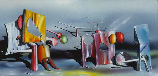 Yves Tanguy, Reply to Red, 1943