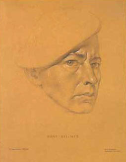 Hans Bellmer, Self-portrait 1940
