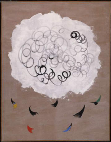 Joan Miró, Cloud and Birds, 1927