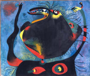 Joan Miró, Head of a Woman, 1938