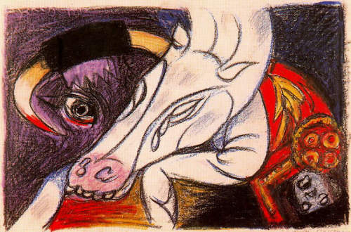 Andre Masson, La mort du torero, 1935