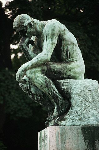 The Thinker by Rodin  1888