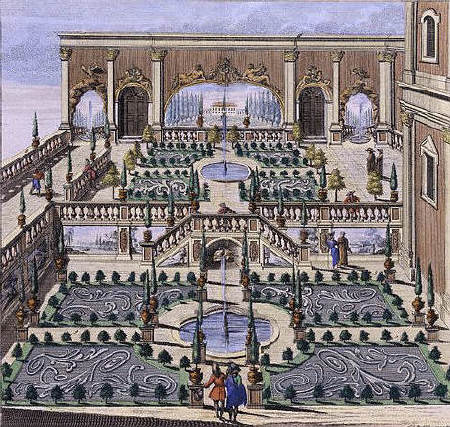 Baroque Terrace Garden