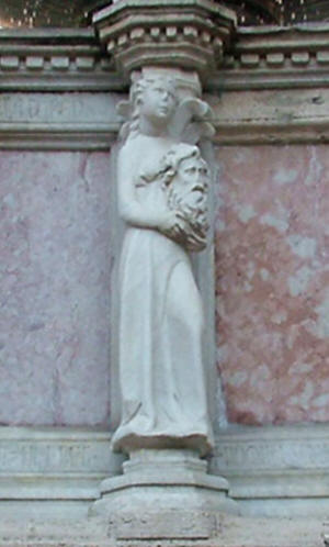 Salome. The Fontana Maggiore, Perugia