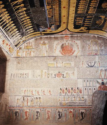 Tomb of Ramses VI: Sarcophagus Room ca. 1143-1136 B.C.