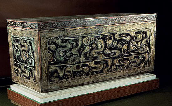 Han Dynasty Coffin. 206 B.C.-9 A.D.