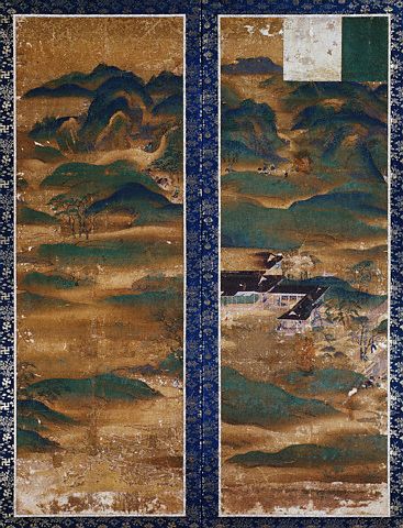 Senzui Byobu 13th century