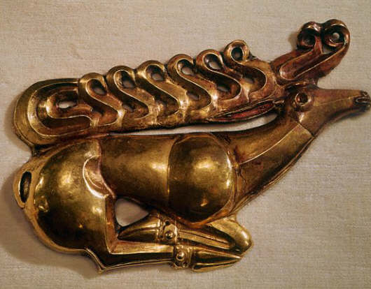 Stag Ornament From a Scythian Shield 7th-6th В.С.