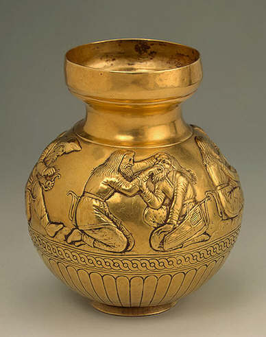 Scythian goblet 4th B.C.