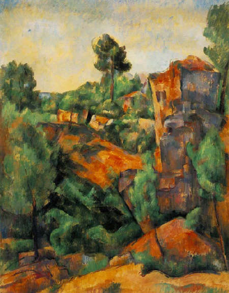 Paul Cezanne. Bibemus Quarry, 1898