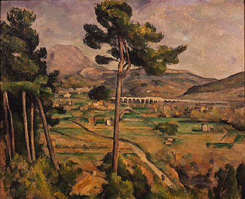 Mont Sainte-Victoire by Paul Cezanne 1882-1885