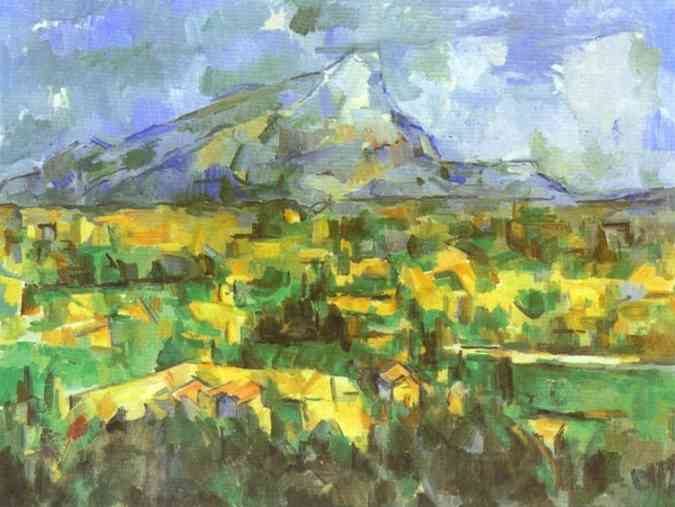 Paul Cezanne. Mount Sainte-Victoire. 1904-1906