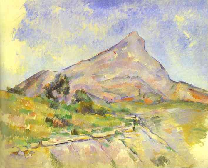 Paul Cezanne. The Mount of St.Victoria ca. 1897-98