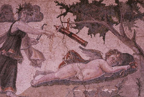 Mosaic of Eros and Psyche From Samandagi 3rd c