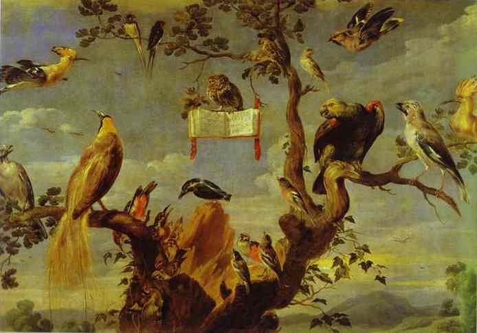 Frans Snyders, Concert of Birds. 1630