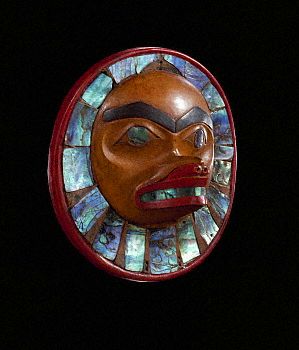 Haida Frontlet in Form of an Owl Face