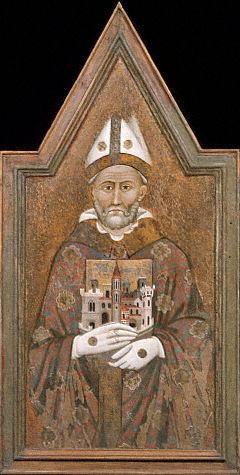 Saint Laurence by Meo da Siena 1319-1324