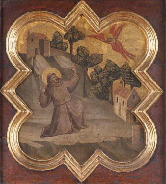 Stigmatization of Saint Francis by Taddeo Gaddi 1330-1335