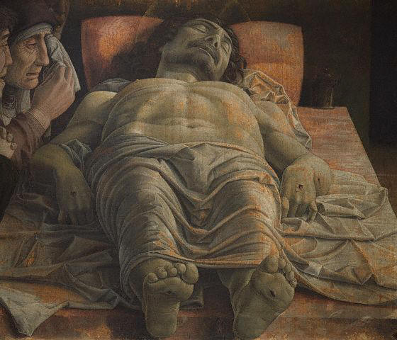 The Dead Christ by Andrea Mantegna 1465