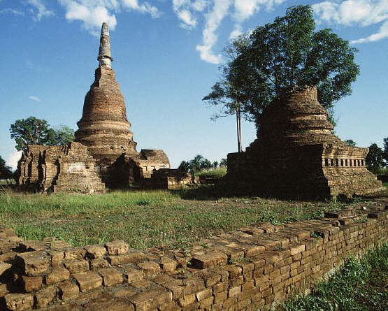Ruins at Kamphaeng Phet, Thailand