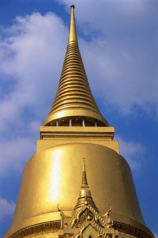 Spire of Phra Sri Ratana Chedi, Bangkok, Thailand