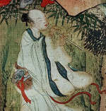 Daoist Immortal Playing a Flute 19th century