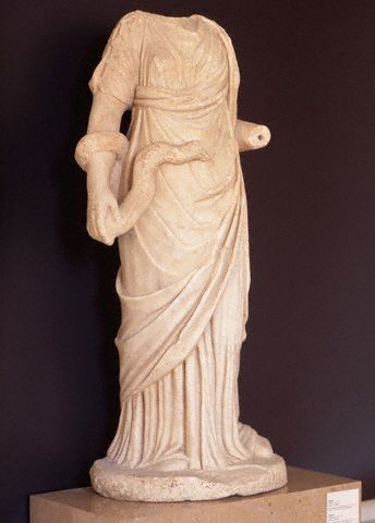 Roman Sculpture of Asclepius