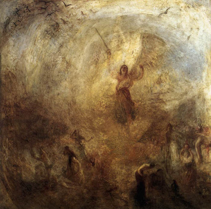 William Turner. The Angel Standing in the Sun, 1846