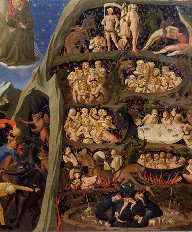 Scenes of Torment from Last Judgment by Fra Angelico