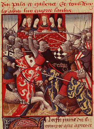 Roman de Tristan, Tournament 15th century